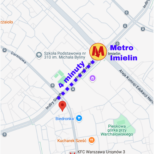 Mapa dojazdu